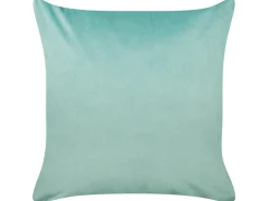 Sæt af 2 pyntepuder SOLIDAGO Velour 45 x 45 cm Grøn