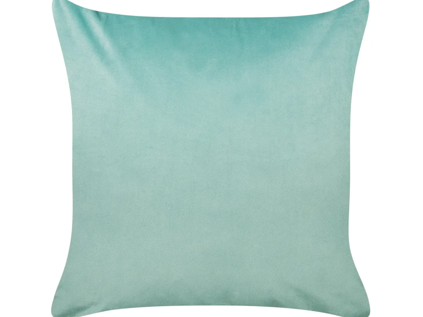 Sæt af 2 pyntepuder SOLIDAGO Velour 45 x 45 cm Grøn