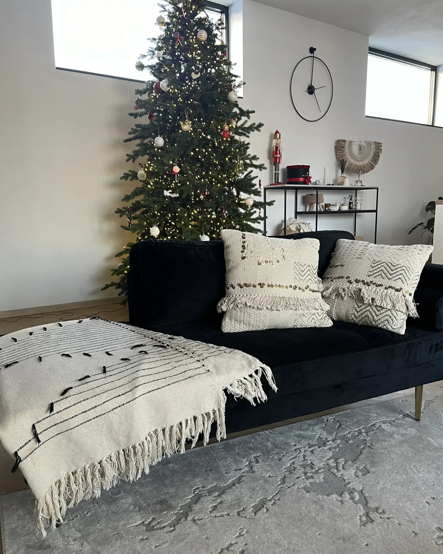 Sæt af 2 pyntepuder VAYALI Bomuld 45 x 45 cm Beige Stribet mønster