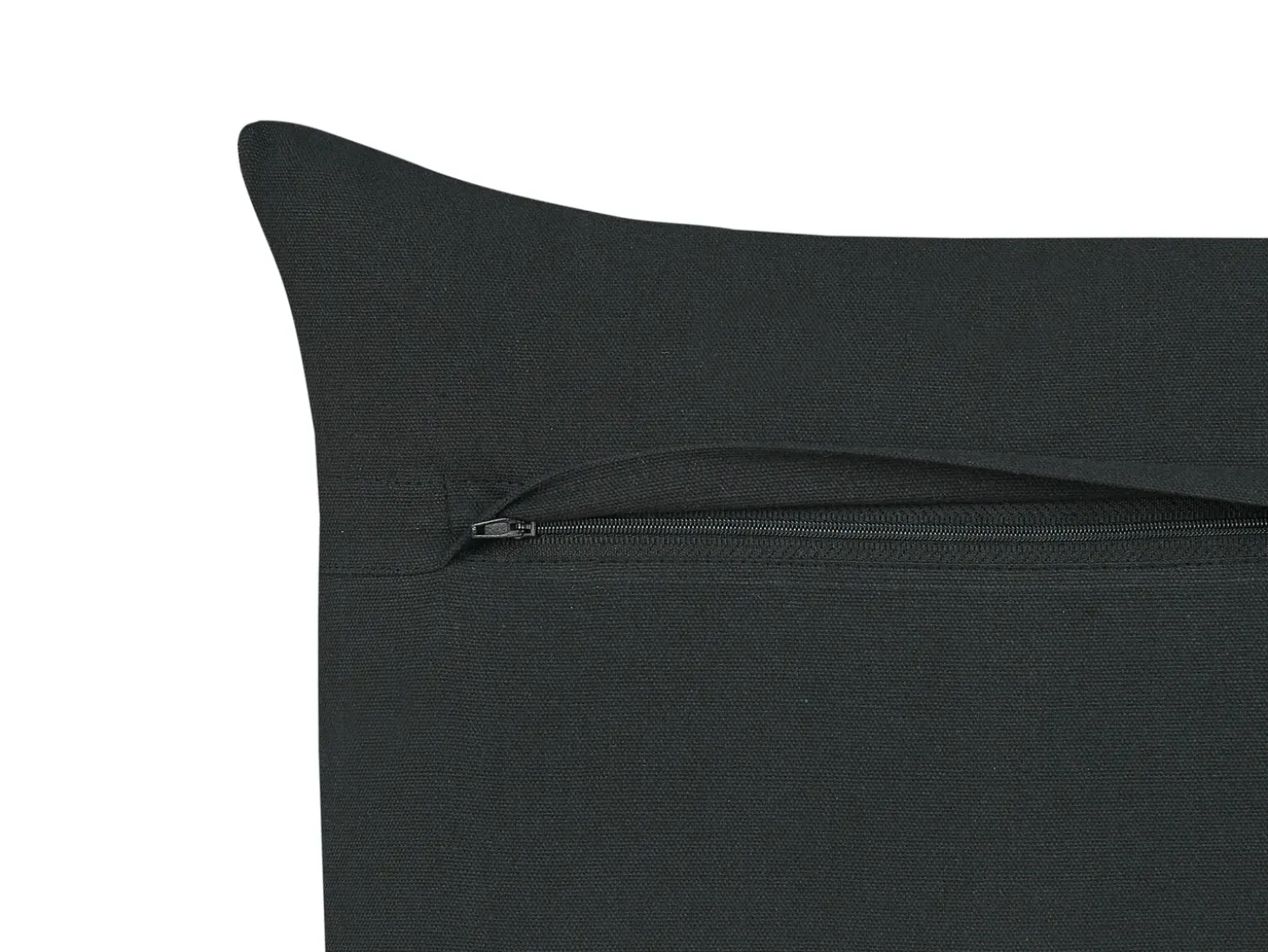 Sæt af 2 pyntepuder VELOOR Bomuld 30 x 50 cm Mørkegrå Orientalsk mønster