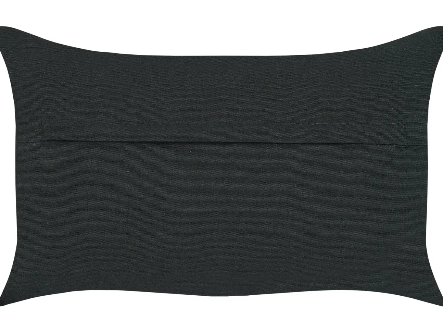 Sæt af 2 pyntepuder VELOOR Bomuld 30 x 50 cm Mørkegrå Orientalsk mønster