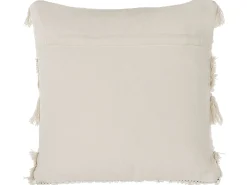 Sæt af 2 pyntepuder VILLUR Bomuld 45 x 45 cm Beige Stribet mønster