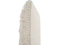 Sæt af 2 pyntepuder VILLUR Bomuld 45 x 45 cm Beige Stribet mønster