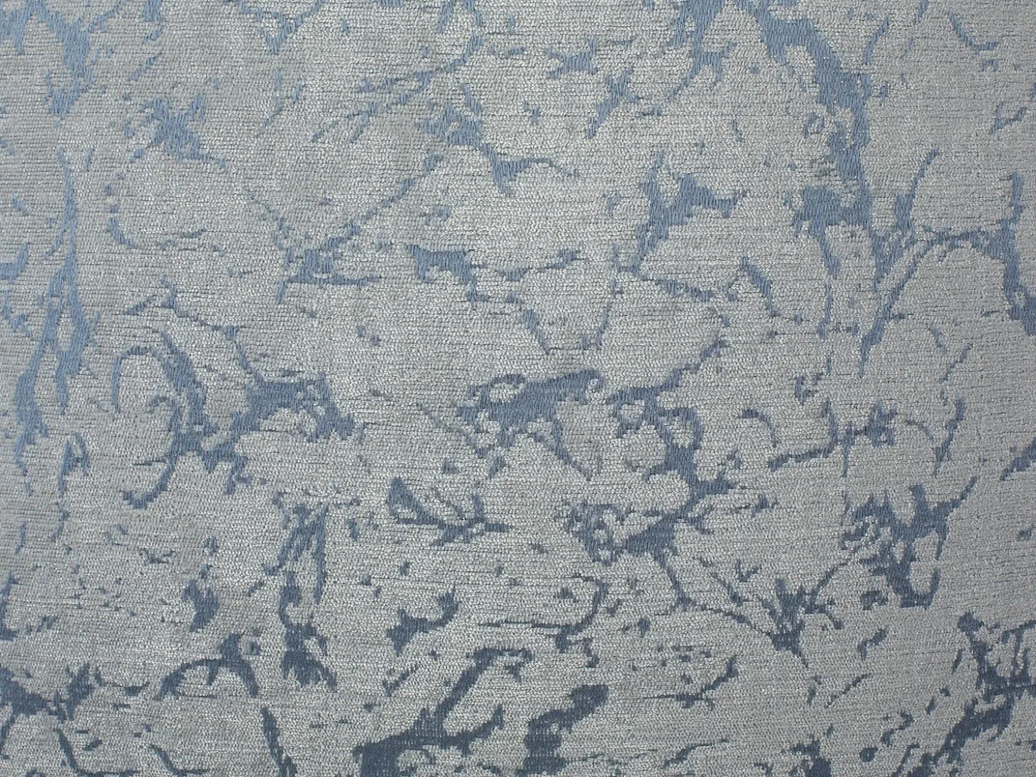 Sæt af 2 pyntepuder WISTERIA 45 x 45 cm Lysegrå Ensfarvet