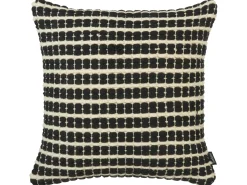 Sæt af 2 pyntepuder YONCALI Bomuld 45 x 45 cm Sort Ternet mønster