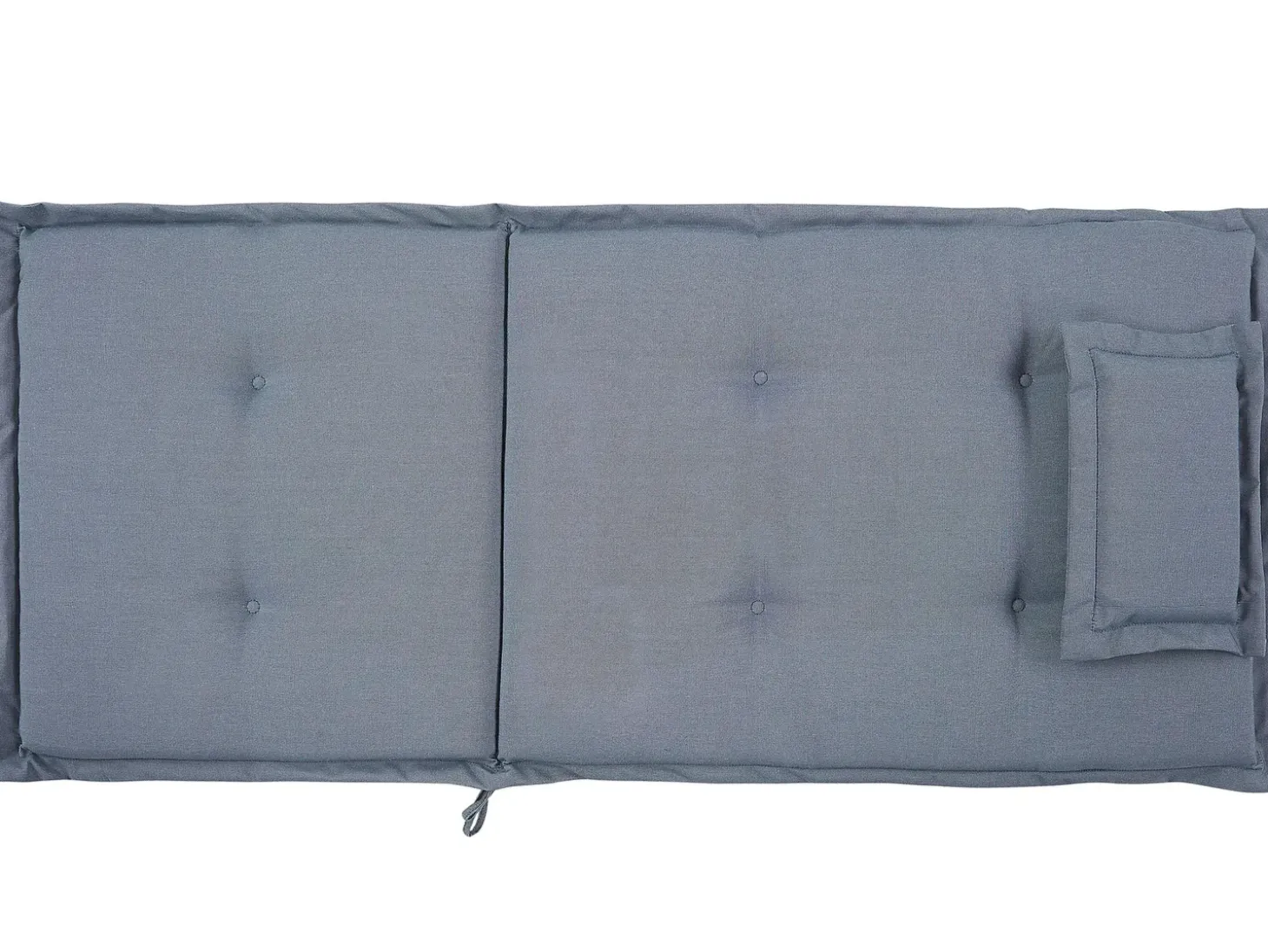 Sæt af 2 ryg-/siddehynder JAVA/AMANTEA 50 x 70 cm Blå