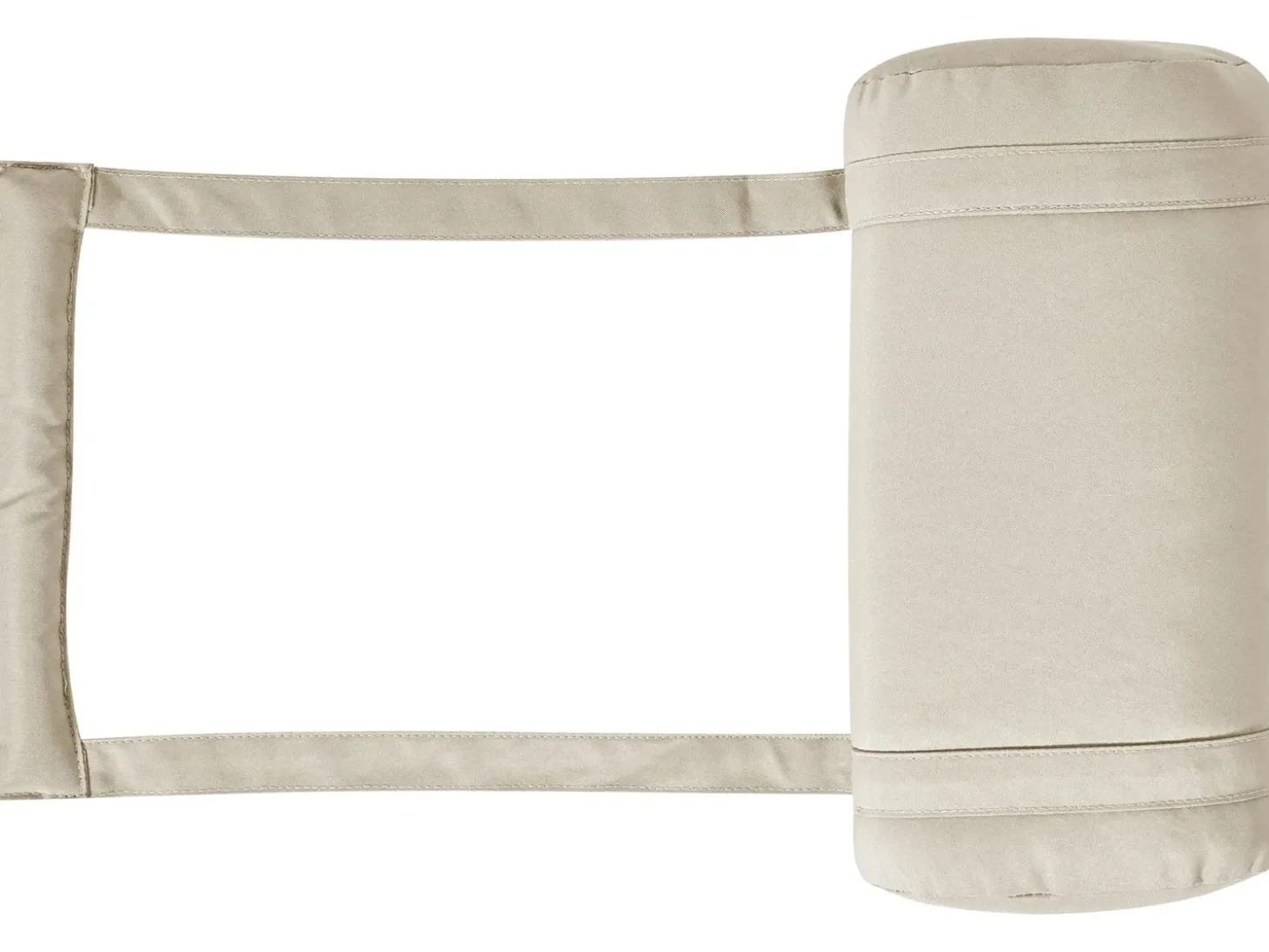 Sæt af 6 ryg-/siddehynder JAVA/AMANTEA PREMIUM 50 x 71 cm Brungrå