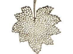 Sæt af 3 smykkeskåle Blad PEMALI Metal Guld