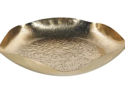 Sæt af 3 smykkeskåle UJUNG Metal Guld