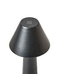 Sæt af 2 trådløse LED-bordlamper JOANES Med dæmpning Metal Sort