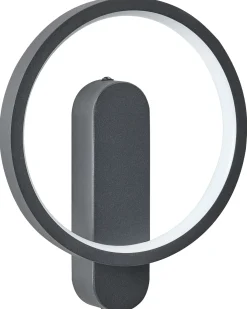 Sæt af 2 væglamper BLIES Sort Metal LED
