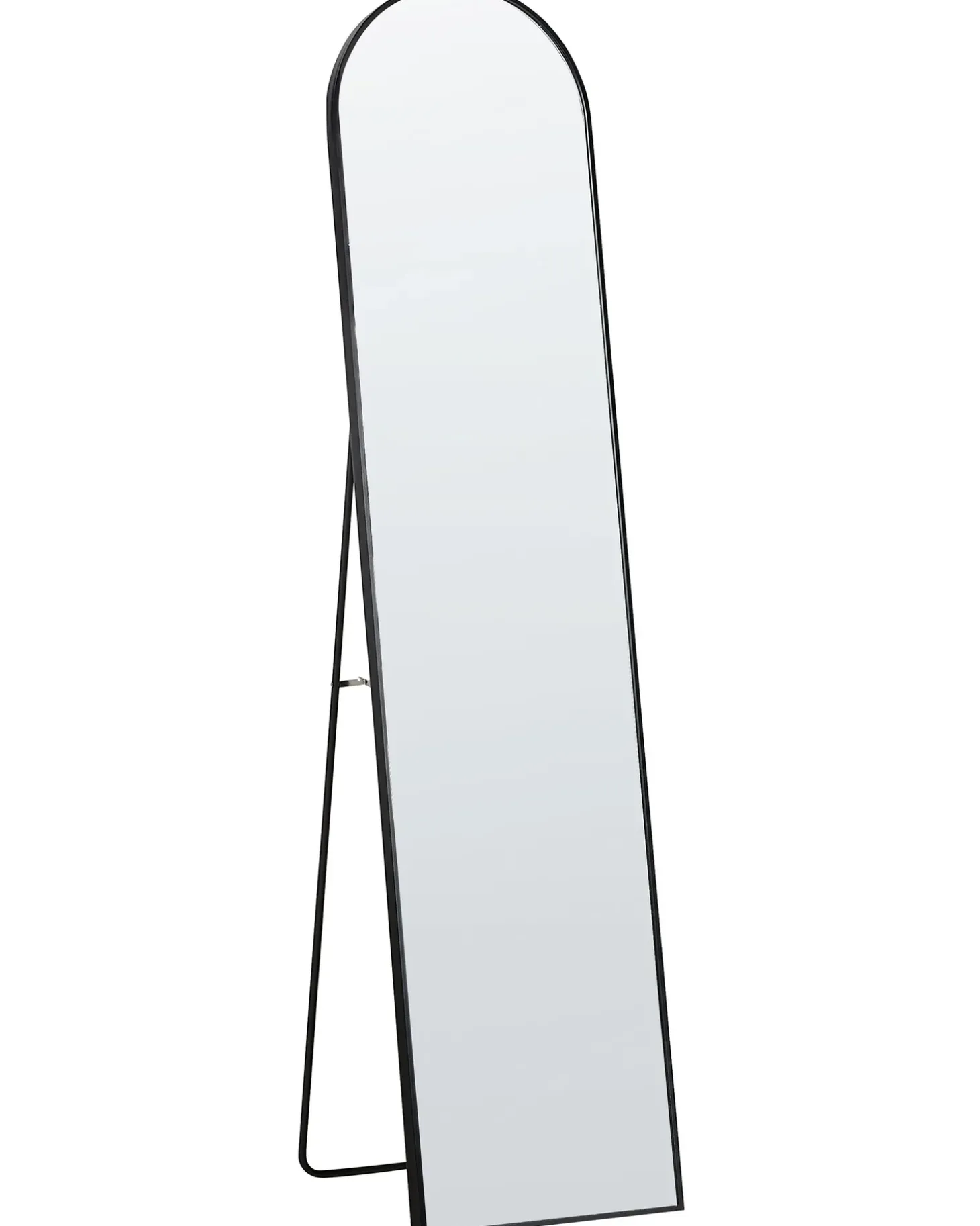 Stående spejl BAGNOLET 150 cm Metal Sort