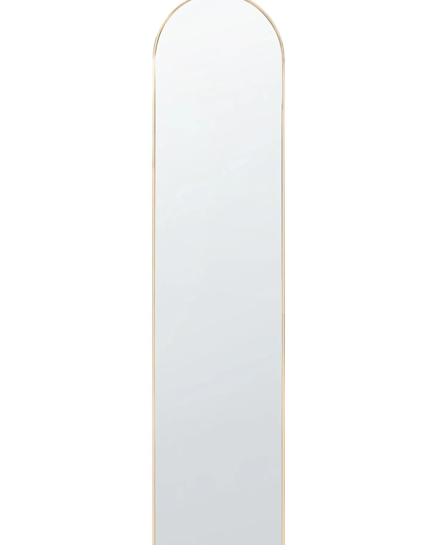 Stående spejl BAGNOLET 150 cm Metal Guld