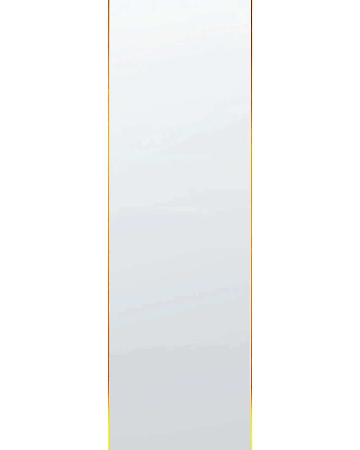 Stående spejl BEAUVAIS 156 cm Metal Guld