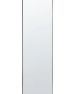 Stående spejl BEAUVAIS 156 cm Metal Sort