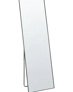 Stående spejl BEAUVAIS 156 cm Metal Sort