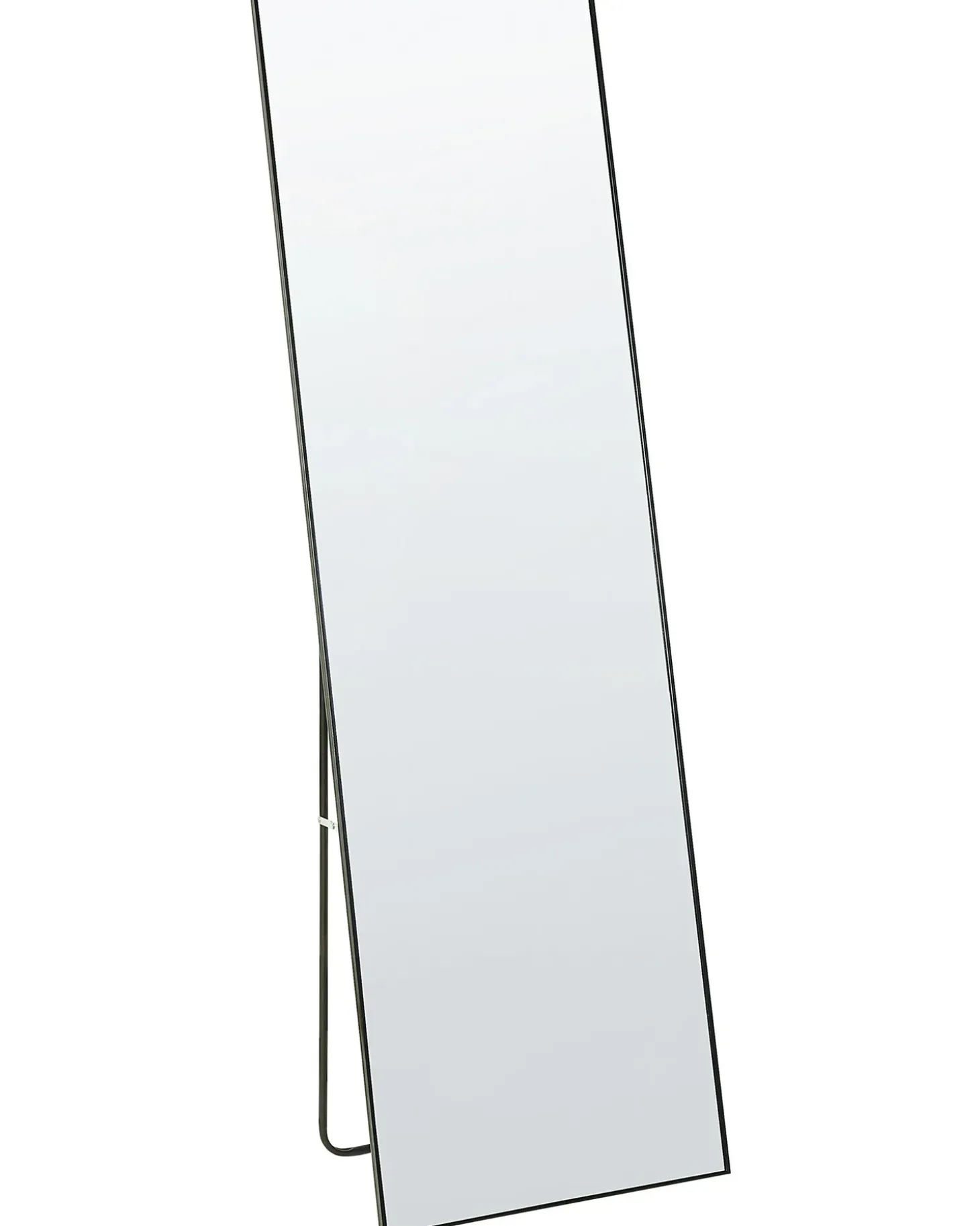 Stående spejl BEAUVAIS 156 cm Metal Sort