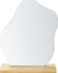 Stående spejl LOZERE 19 cm 22 cm Bambus Lysebrun