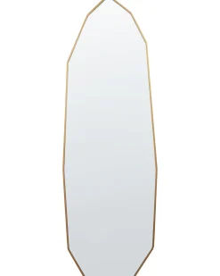 Stående spejl TARTAS 165 cm Metal Guld