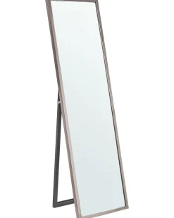 Stående spejl TORCY 140 cm Sølv