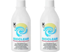 Sæt med 2 antibakterielle væsker til vandmadrasser BIOCLEAR