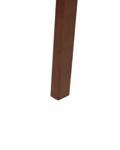 Sæt med 2 barstole AMBLER Mørkebrun/beige
