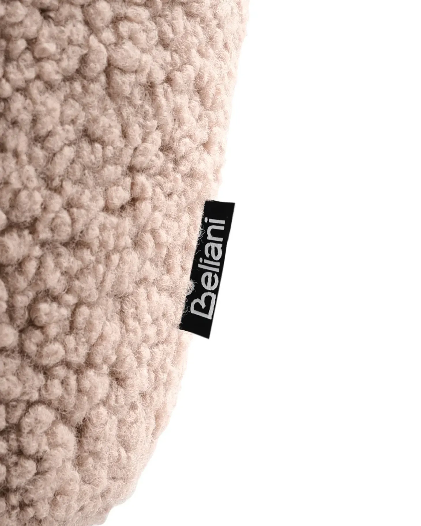 Sæt med 2 barstole CASMALIA Boucle Brungrå