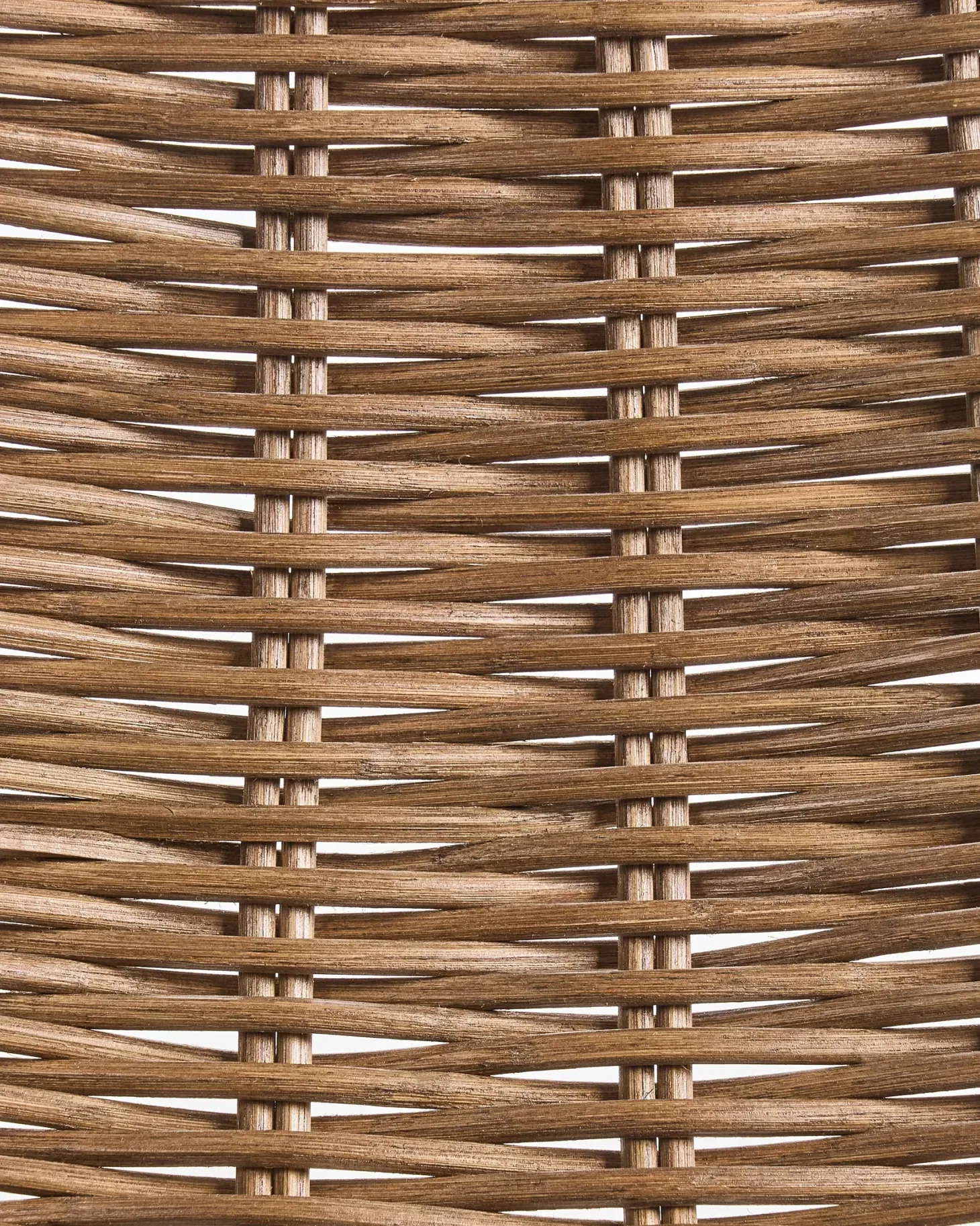Sæt med 2 barstole CASSITA Rattan Brun