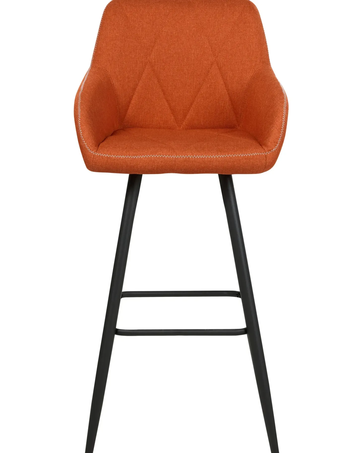 Sæt med 2 barstole DARIEN Orange