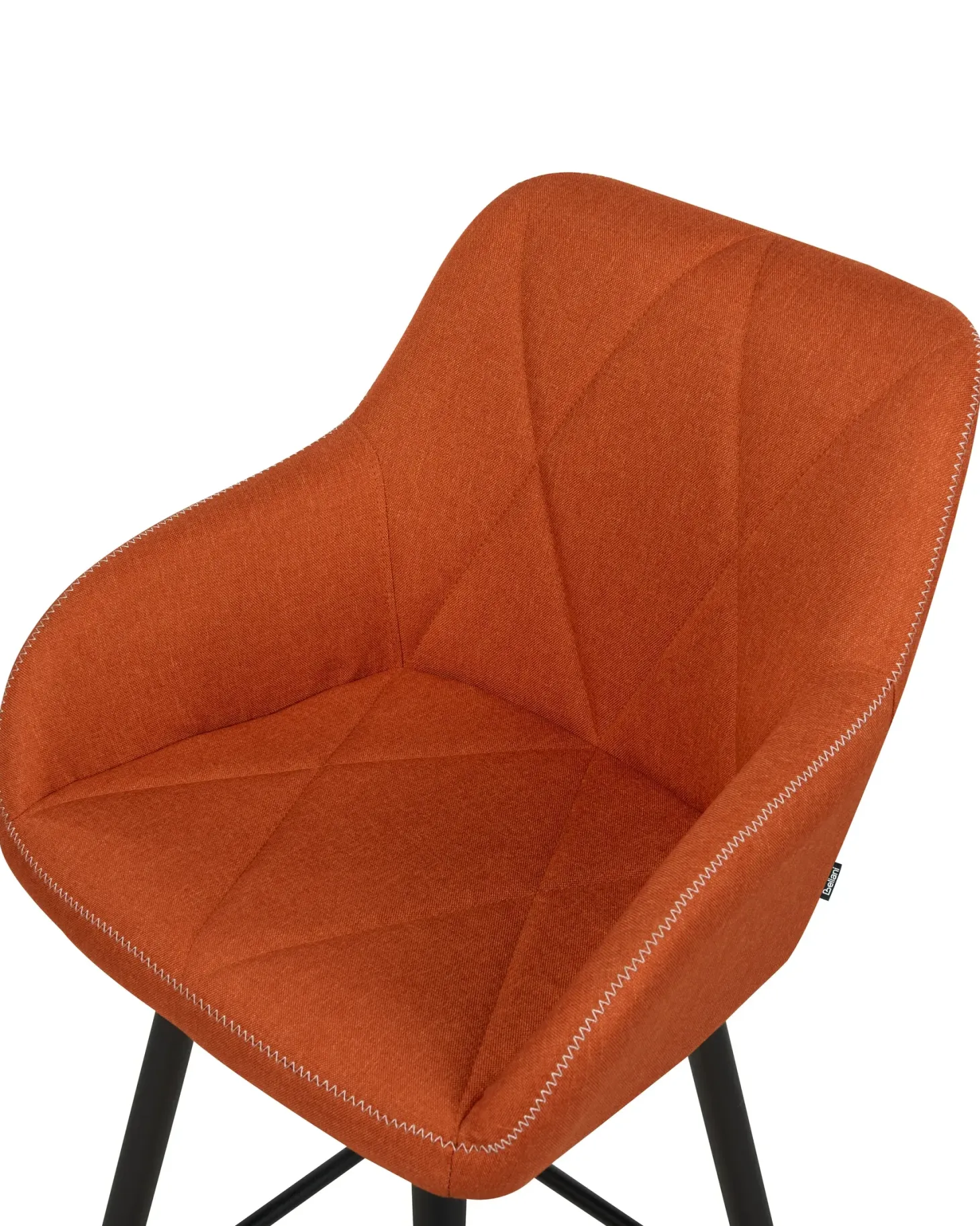 Sæt med 2 barstole DARIEN Orange