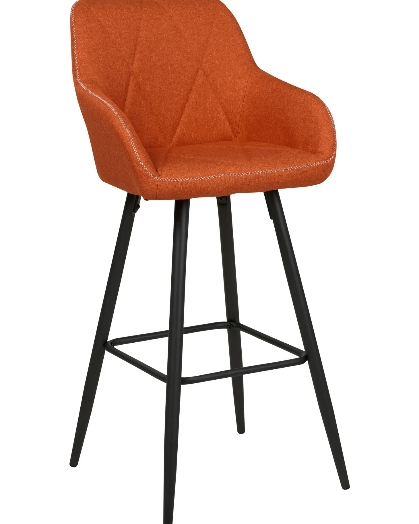 Sæt med 2 barstole DARIEN Orange