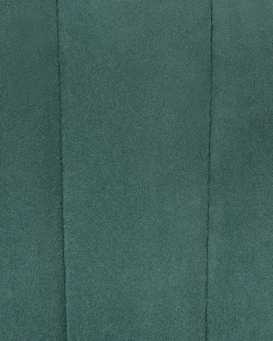 Sæt med 2 barstole DUBROVNIK Velour Smaragdgrøn