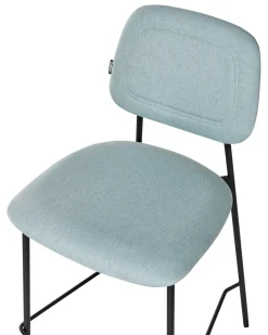 Sæt med 2 barstole DUETTE Himmelblå