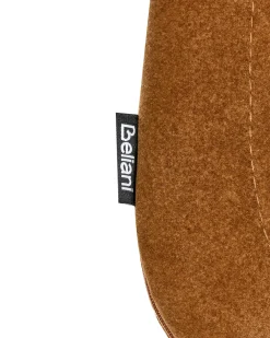 Sæt med 2 barstole DUETTE Velour Guldbrun