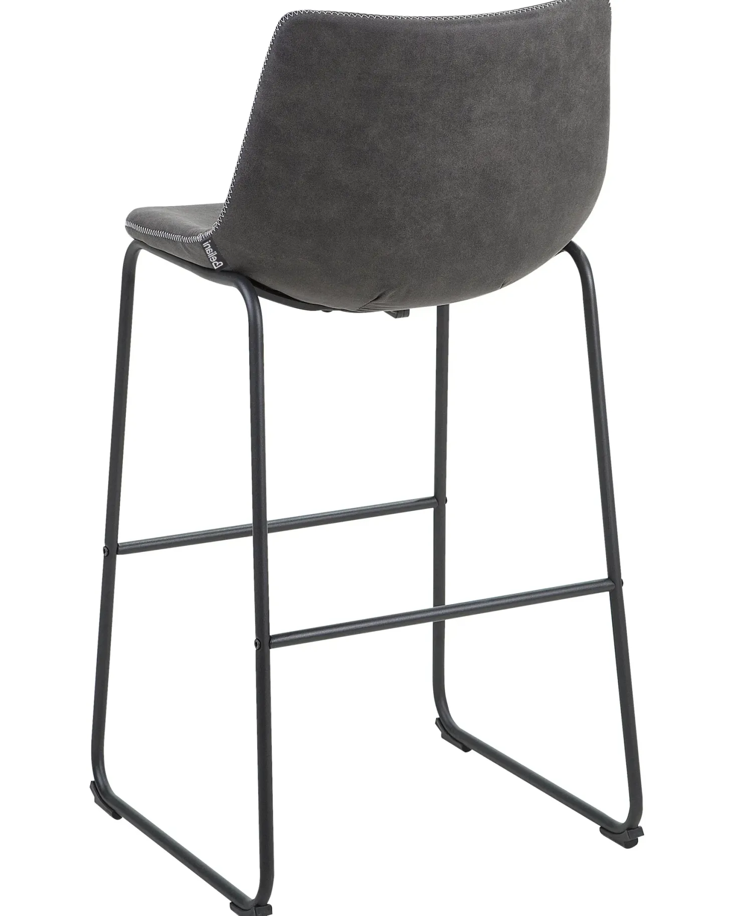 Sæt med 2 barstole FRANKS Grå