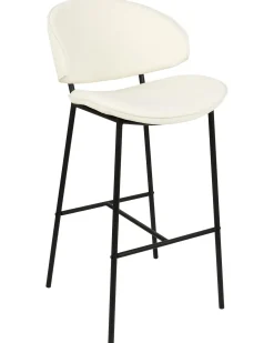 Sæt med 2 barstole KIANA Lys Beige
