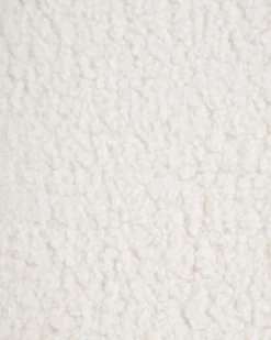 Sæt med 2 barstole LUANA Boucle Hvid