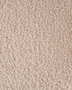 Sæt med 2 barstole LUANA Boucle Lys Beige