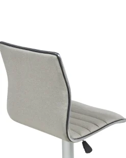 Sæt med 2 barstole LUCERNE Lys Beige