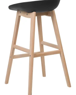 Sæt med 2 barstole MICCO Sort
