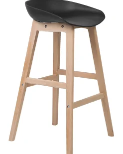 Sæt med 2 barstole MICCO Sort