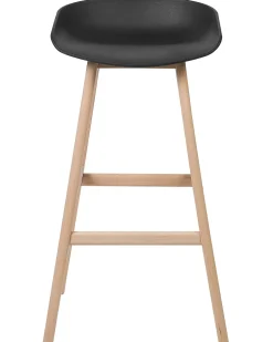 Sæt med 2 barstole MICCO Sort