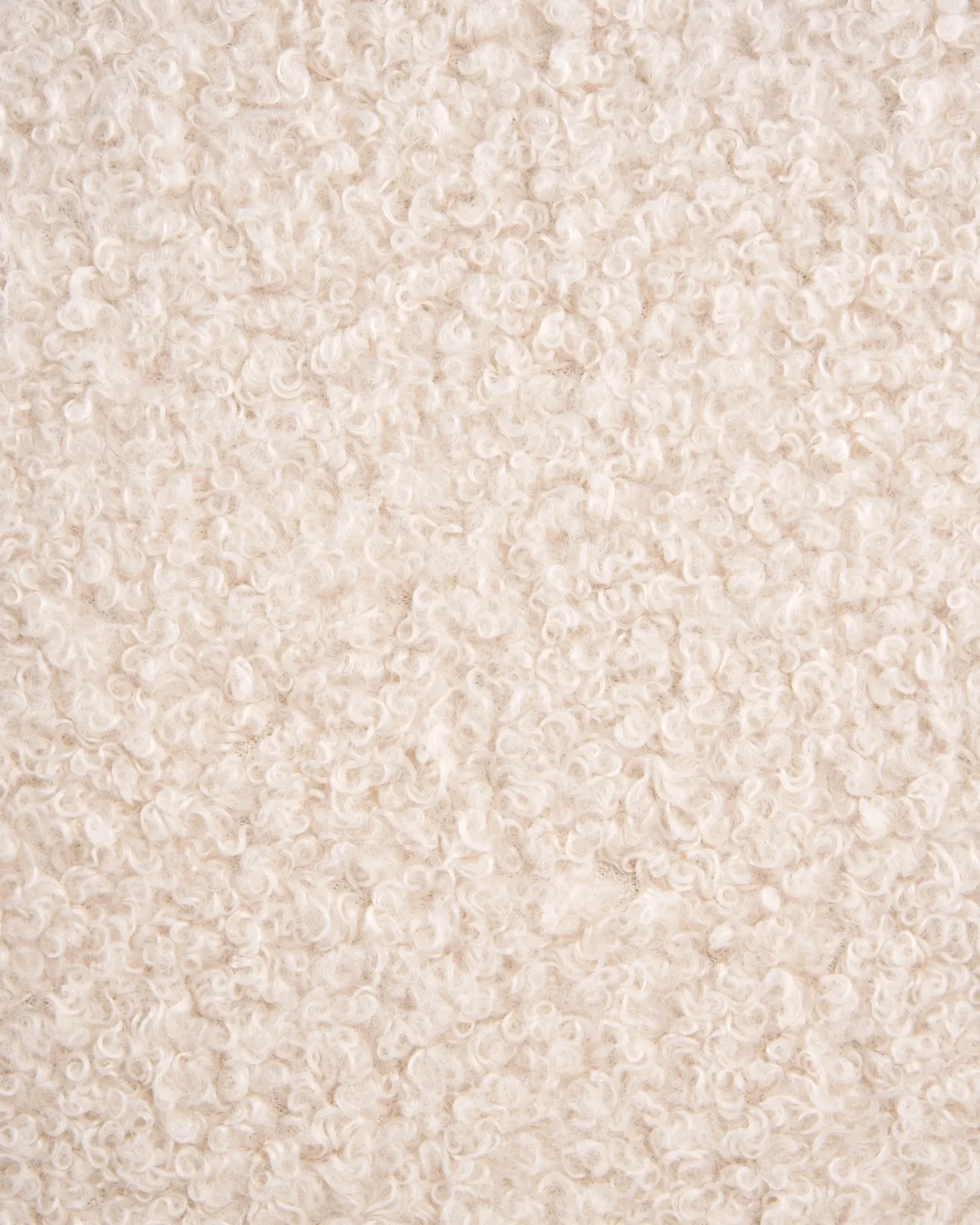 Sæt med 2 barstole MILLS Boucle Lysebrun/beige