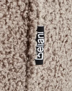 Sæt med 2 barstole MINA II Boucle Brun