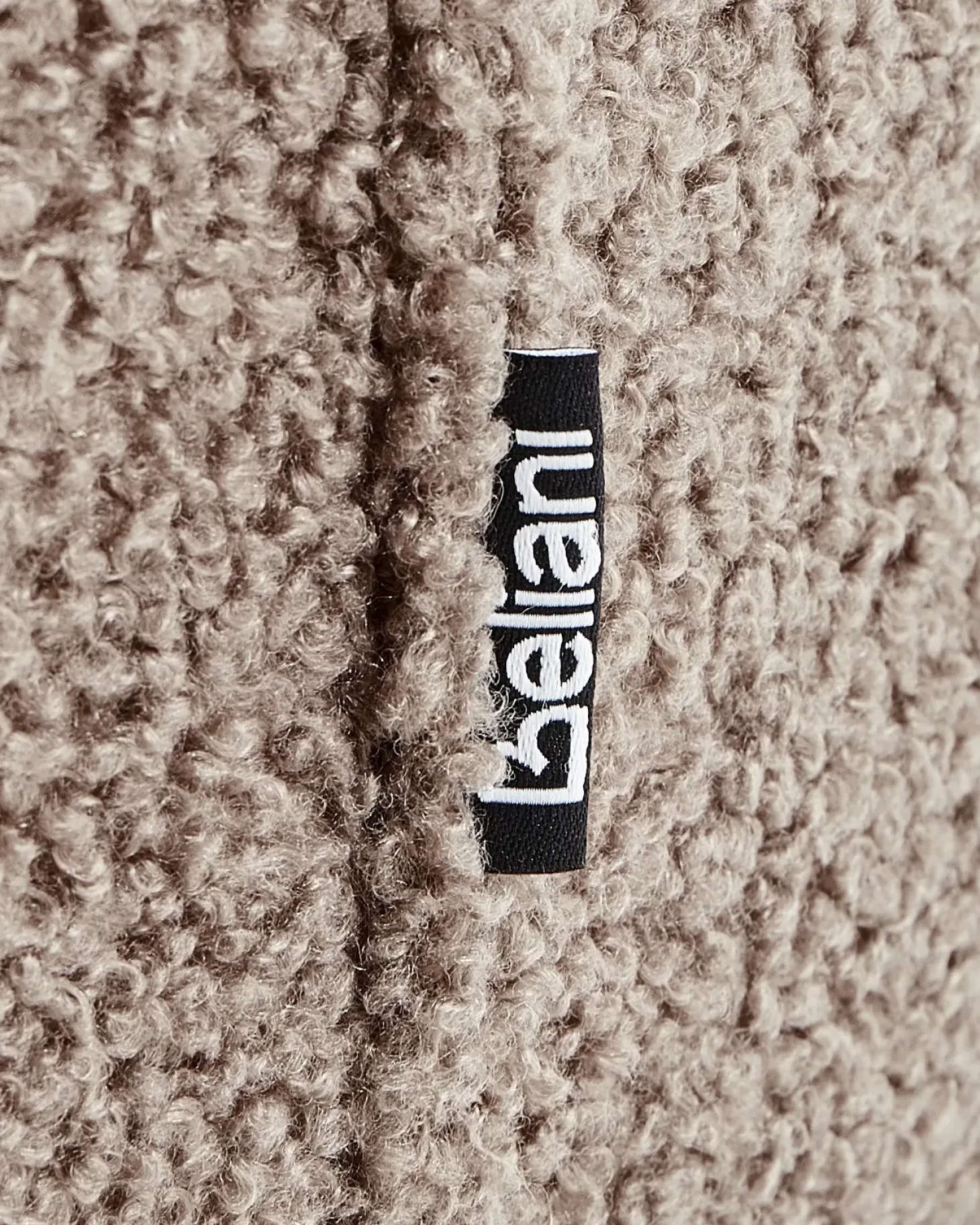 Sæt med 2 barstole MINA II Boucle Brun