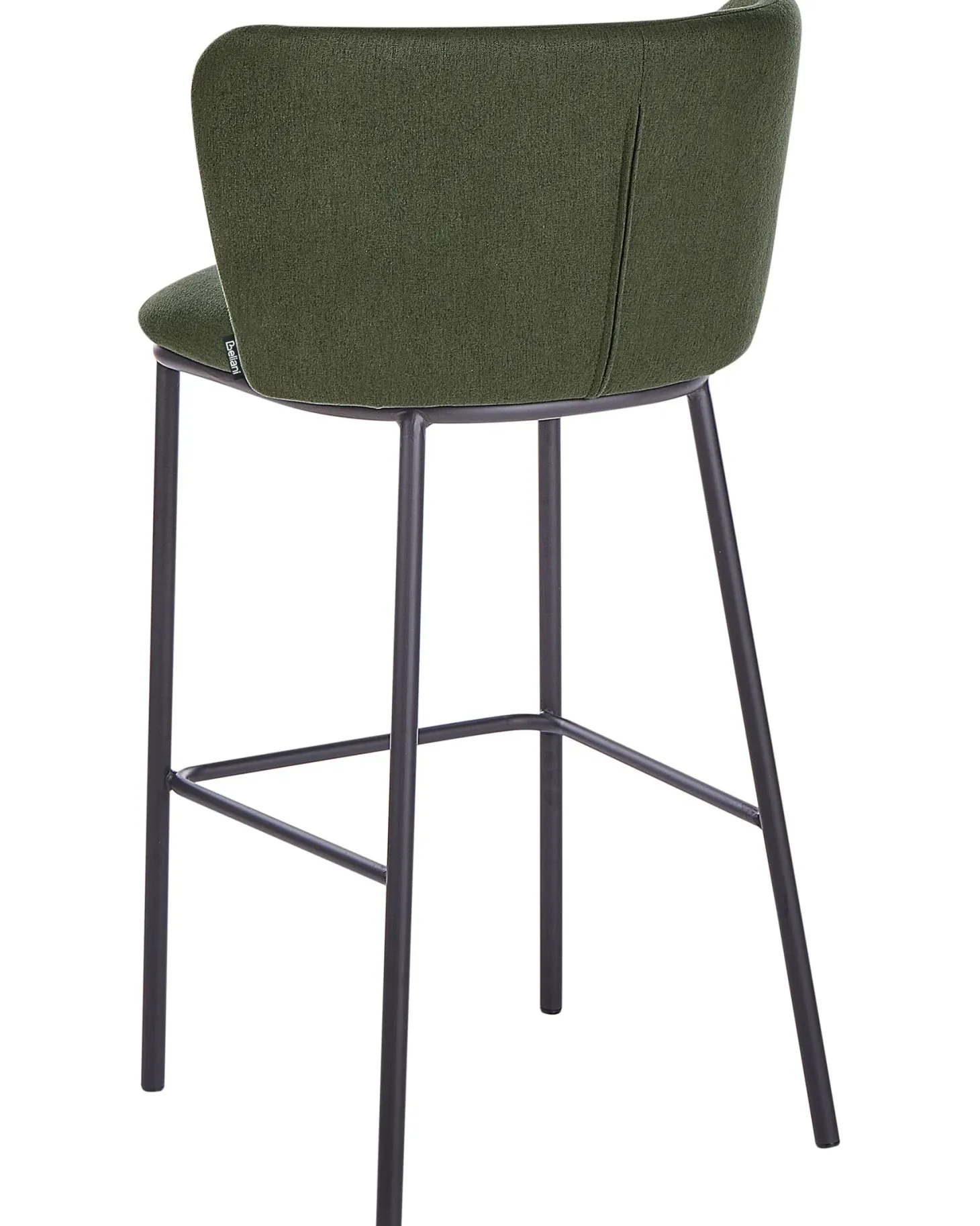 Sæt med 2 barstole MINA Mørkegrøn