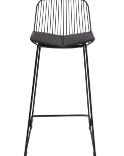 Sæt med 2 barstole PENSACOLA Metal Sort