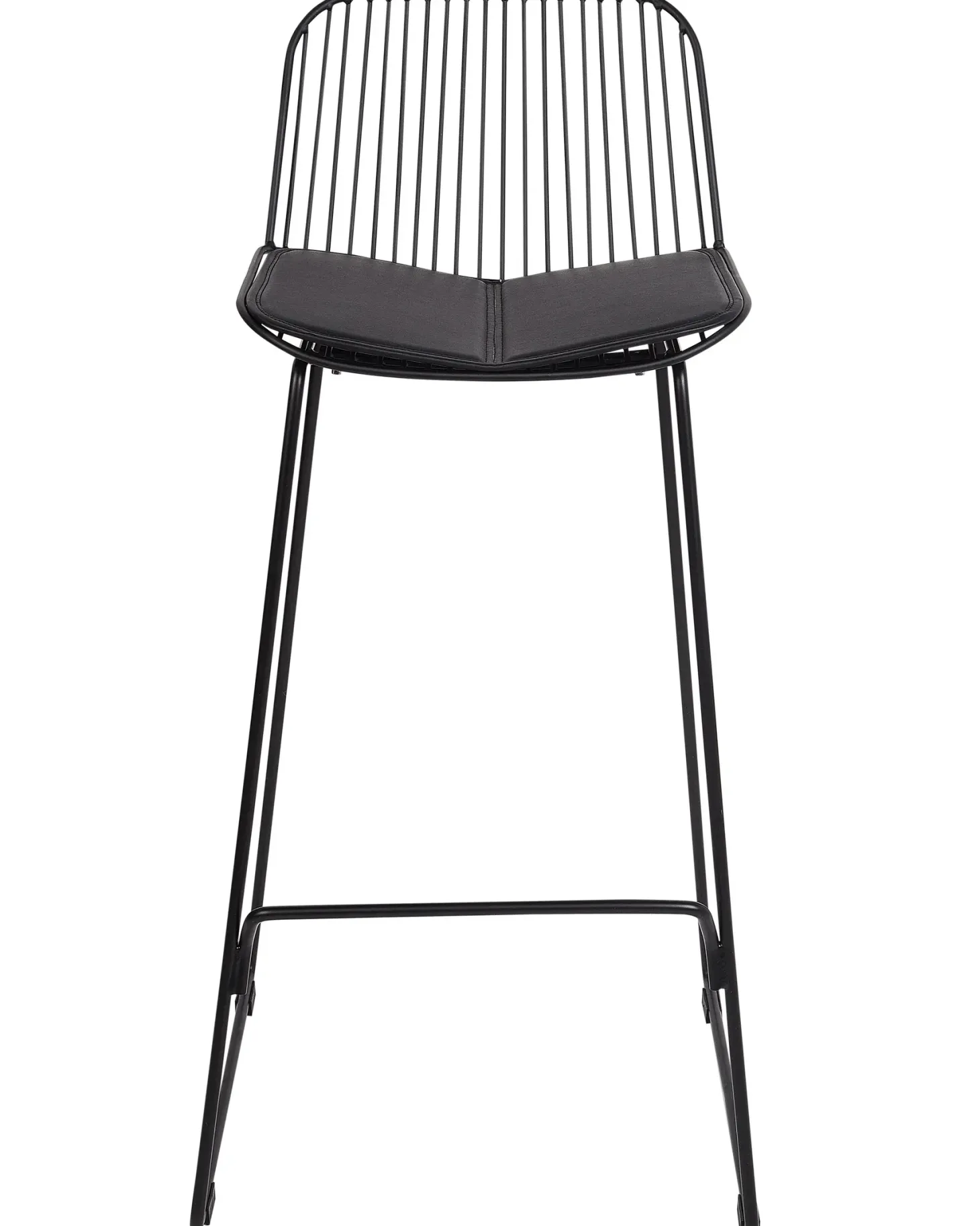 Sæt med 2 barstole PENSACOLA Metal Sort