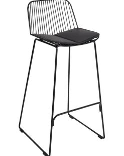 Sæt med 2 barstole PENSACOLA Metal Sort