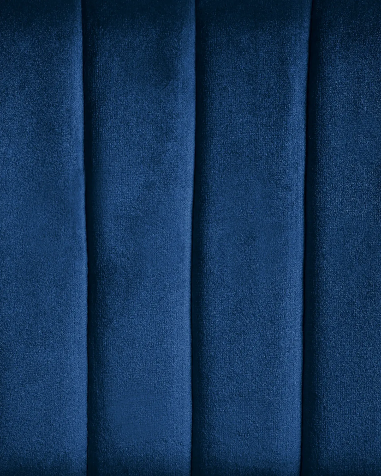 Sæt med 2 barstole SANILAC Velour Navy Blå